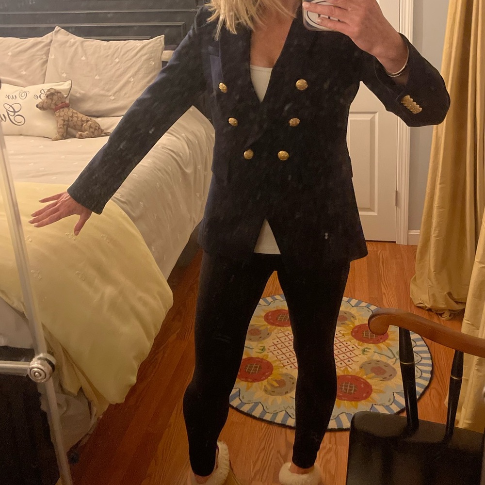 Veronica Beard, size 4, Navy dicky jacket